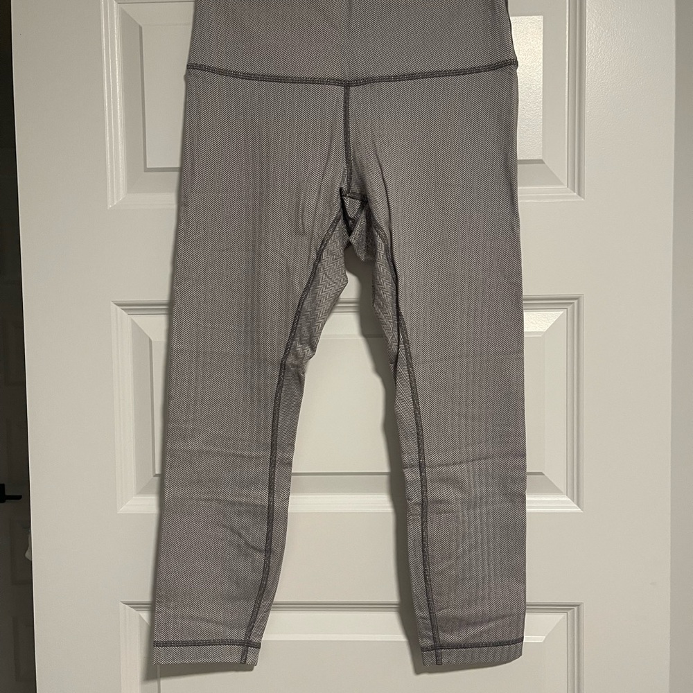 Lululemon Wunder under Ghost herringbone leggings